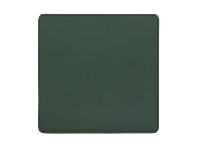 Lavoisier Maroquinier - Tapis souris en cuir vert anglais