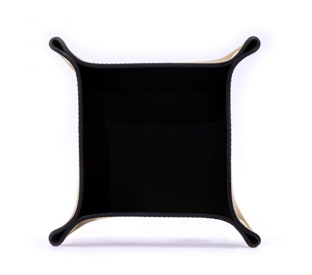 Lavoisier Maroquinier - Vide poche en cuir beige cafe latte