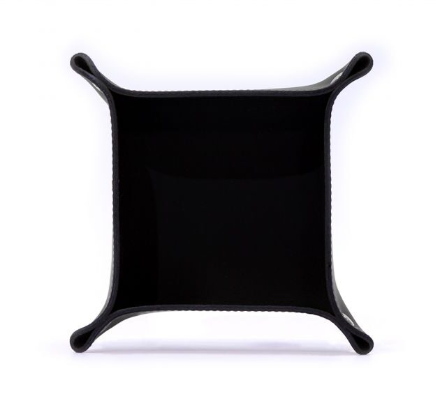 Lavoisier Maroquinier - Vide poche en cuir gris fer