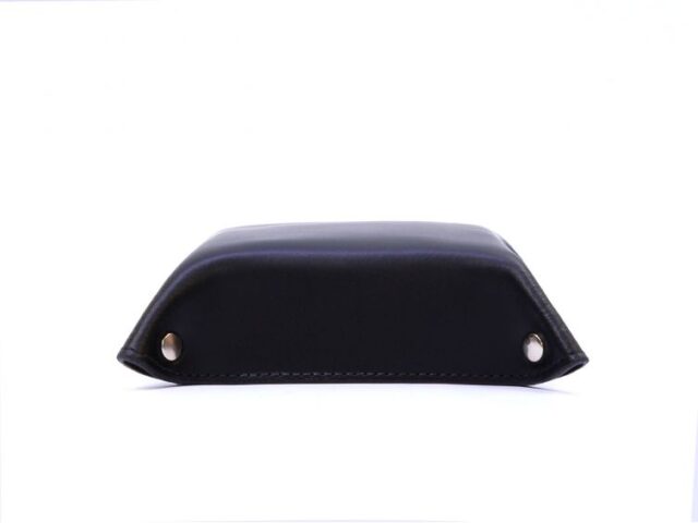 Lavoisier Maroquinier - Vide poche en cuir noir