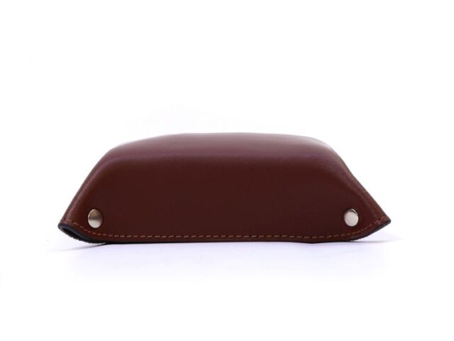 Lavoisier Maroquinier - Vide poche en cuir marron