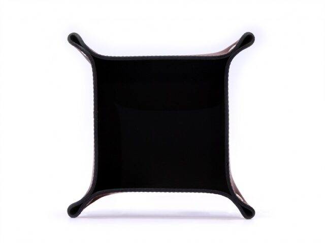 Lavoisier Maroquinier - Vide poche en cuir marron