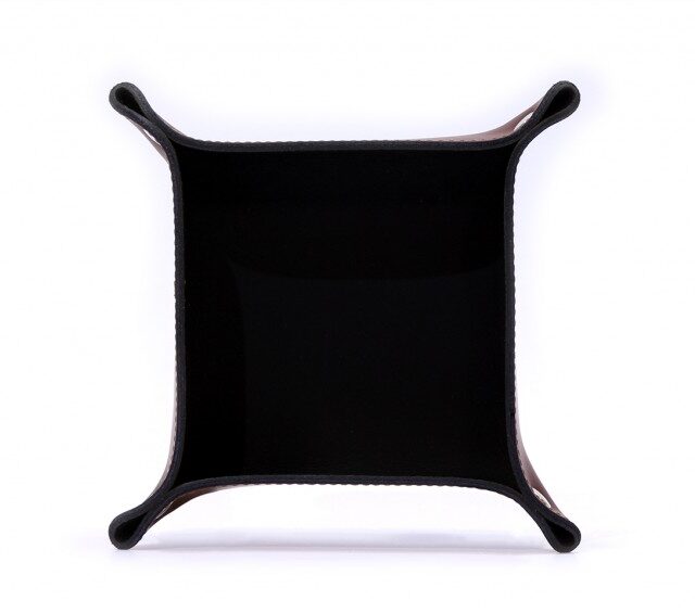 Lavoisier Maroquinier - Vide poche en cuir marron