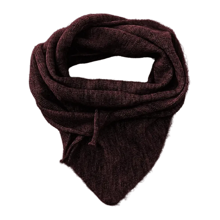 Bandana colette prune Cézembre - Bandana COLETTE (Alpaga) - Prune