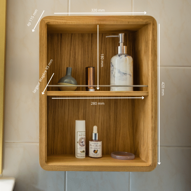 Manufacture Jacquemin - Etagère Portrait - Petit modèle