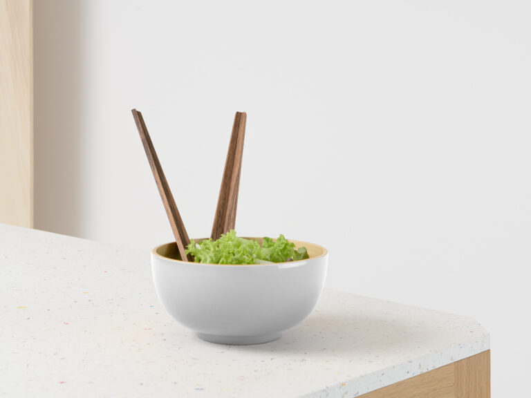 Delavelle - Cuillère à salade en Noyer