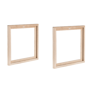 Manufacture Jacquemin - Cadre à vinyle en chêne – Lot de 2