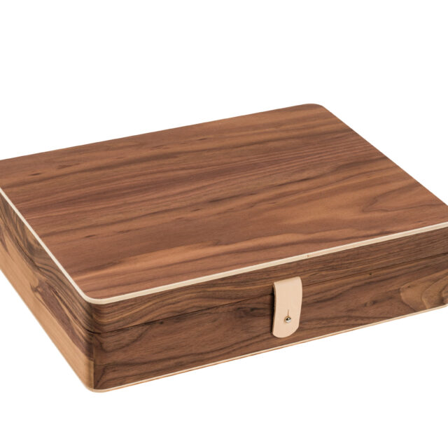 Manufacture Jacquemin - Coffret à montres en noyer - Modèle XL - 8 montres