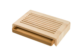 Planche à pain en chêne naturel avec rainures par la marque Manufacture Jacquemin Manufacture Jacquemin - Planche à pain en chêne naturel avec rainures