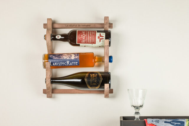 Manufacture Jacquemin - Range bouteille KIT en noyer