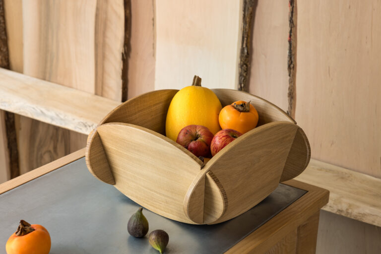 Manufacture Jacquemin - Corbeille à fruit en chêne massif