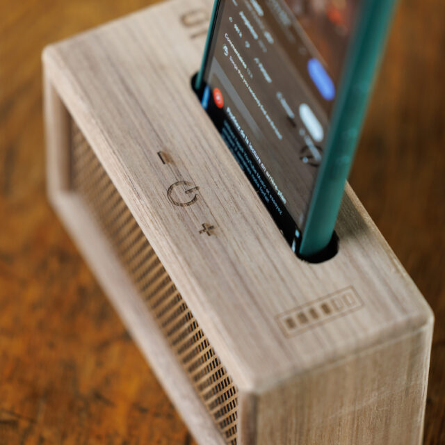 Manufacture Jacquemin - Disco box en bois massif - Noyer