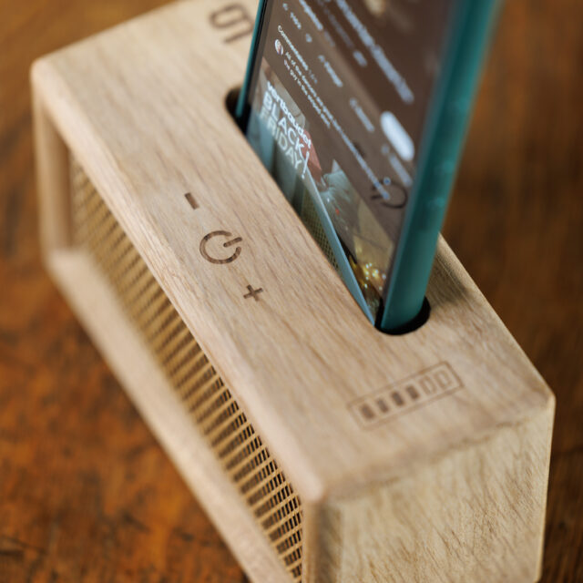 Manufacture Jacquemin - Disco box en bois massif - Chêne