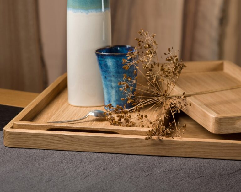 Manufacture Jacquemin - Plateau en chêne massif - Trio