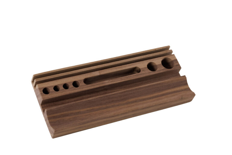 Manufacture Jacquemin - Organiseur de bureau en noyer - Grand modèle