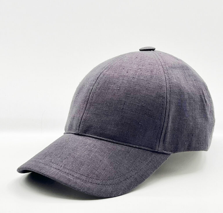 Headoniste - Casquette Lino gris souris