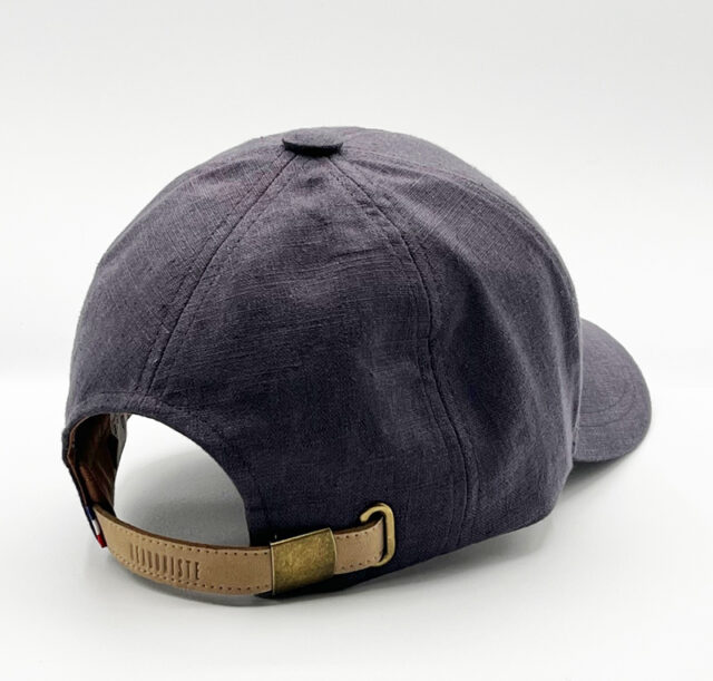 Headoniste - Casquette Lino gris souris