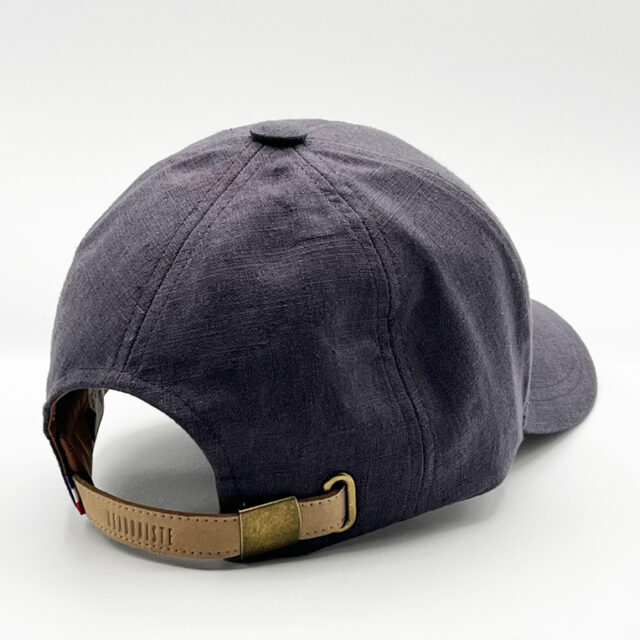 Headoniste - Casquette Lino gris souris