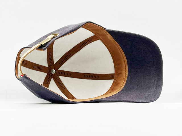 Headoniste - Casquette Lino gris souris