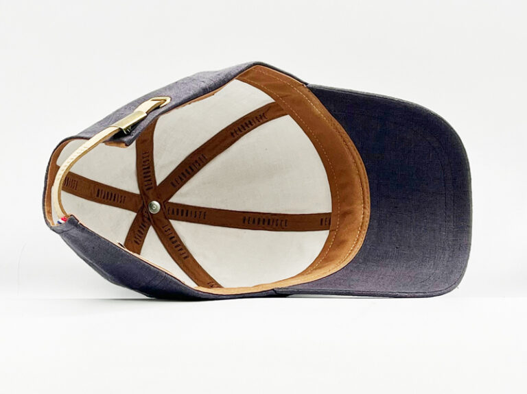 Headoniste - Casquette Lino gris souris
