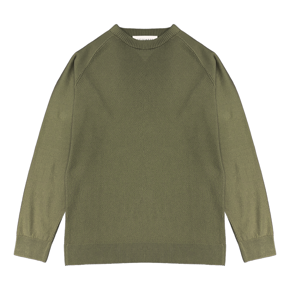 Pull briac kaki Cézembre - Pull Briac (Coton Bio) - XL / Kaki