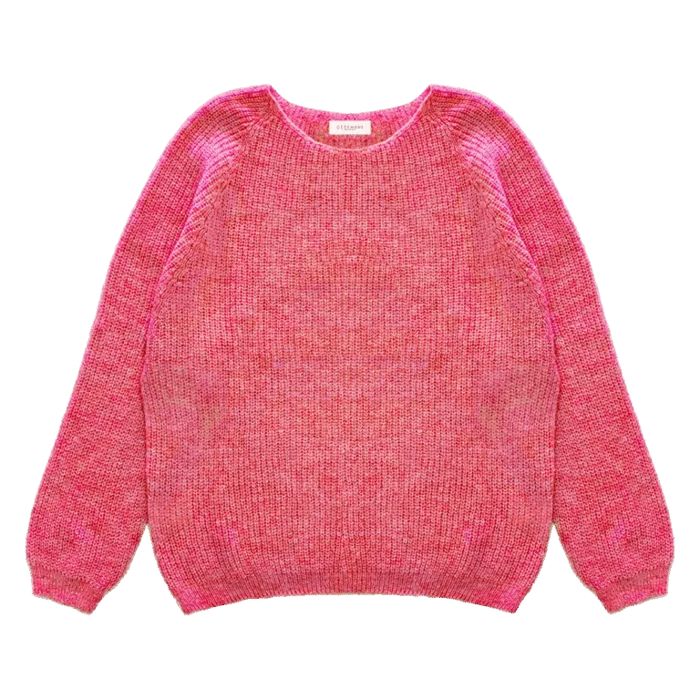 Pull rochebonne rose Cézembre - Pull ROCHEBONNE (Alpaga) - Rose / XL