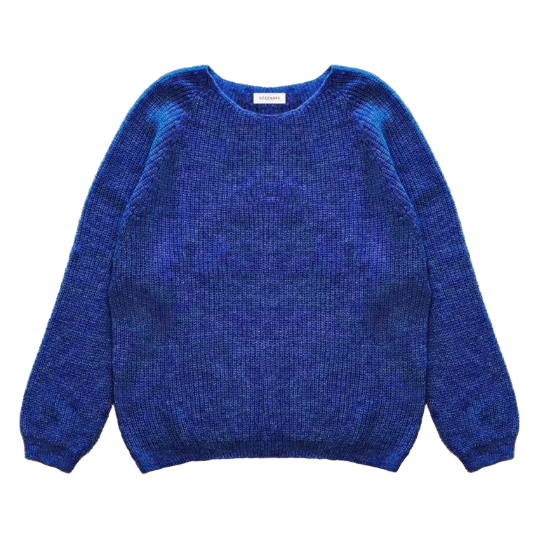 Cézembre - Pull ROCHEBONNE (Alpaga) - Royal / L