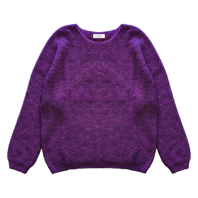 Pull rochebonne violet Cézembre - Pull ROCHEBONNE (Alpaga) - Violet / L