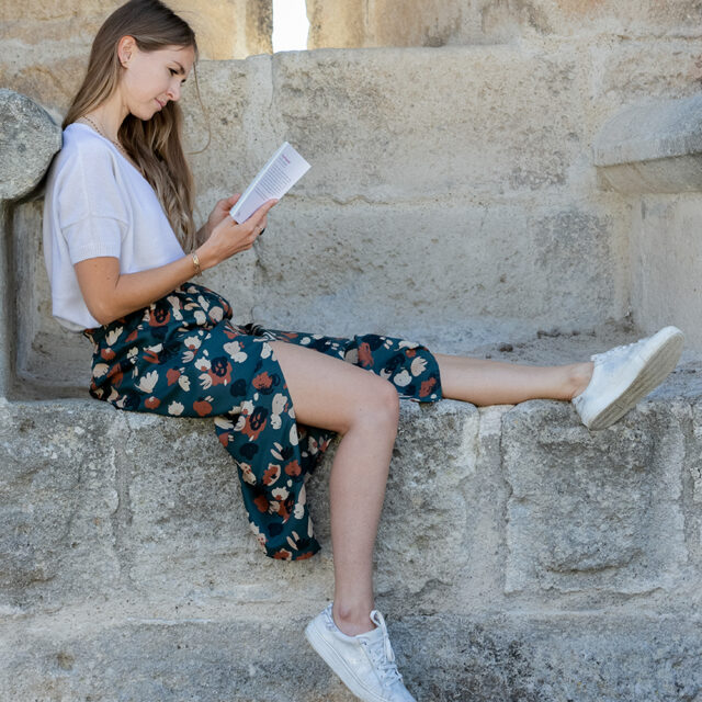 April et C - Jupe Mélanie - Smokey imprimé