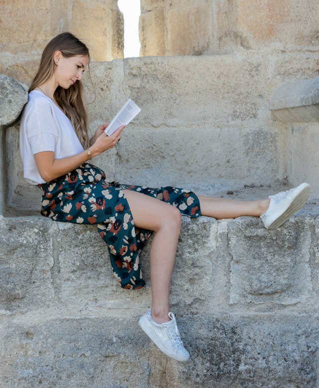 April et C - Jupe Mélanie - Smokey imprimé