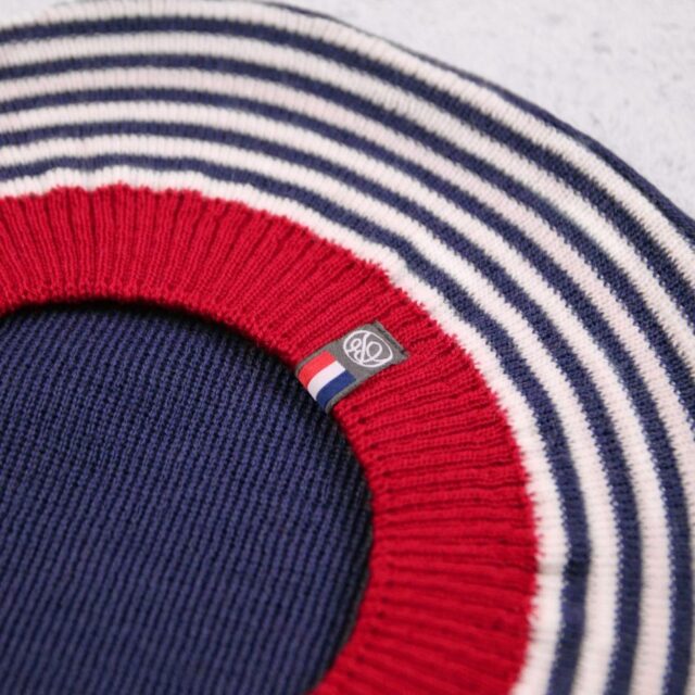 Maison Bonnefoy - Béret Léna Rouge Saphir