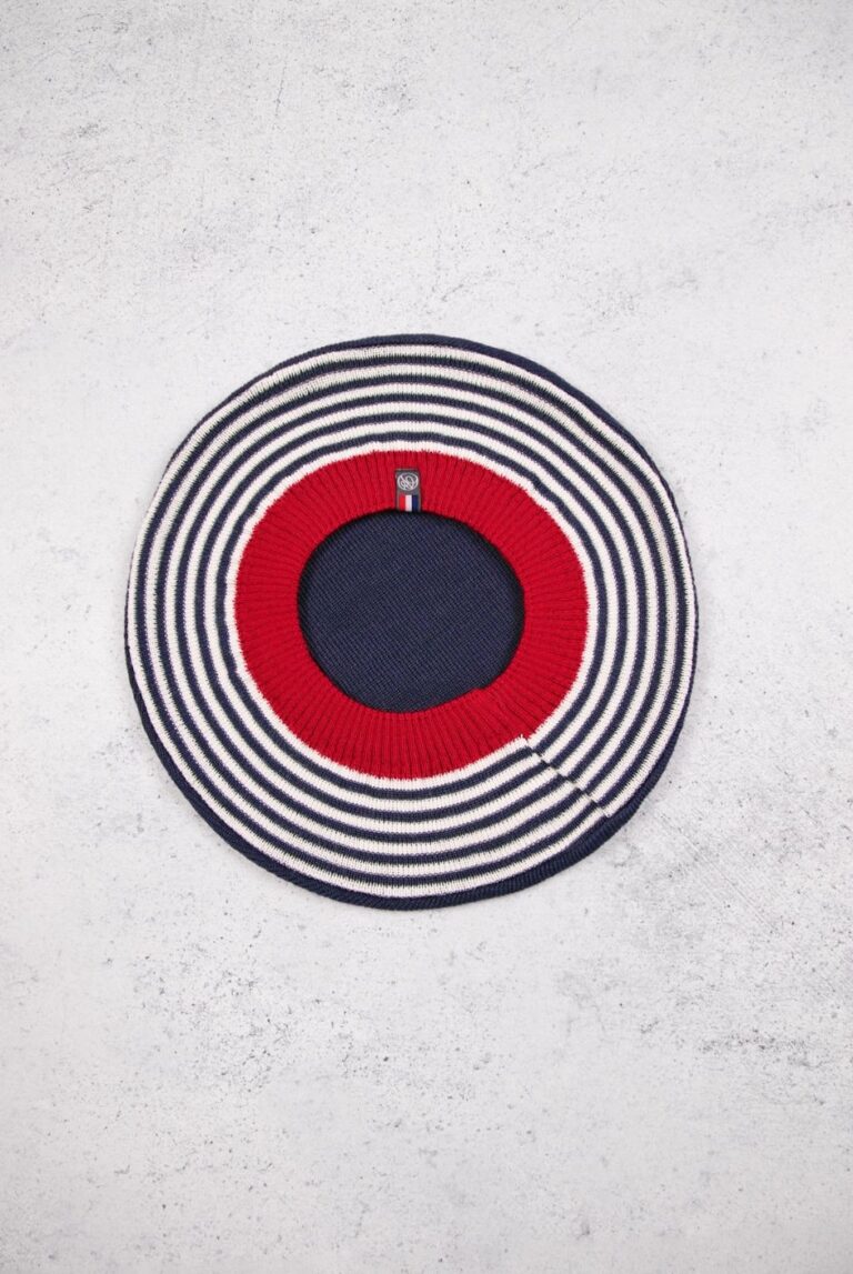 Maison Bonnefoy - Béret Léna Rouge Saphir