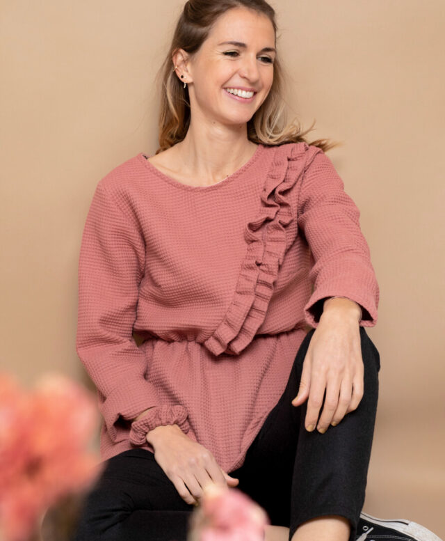 April et C - Blouse Mina - Marsala