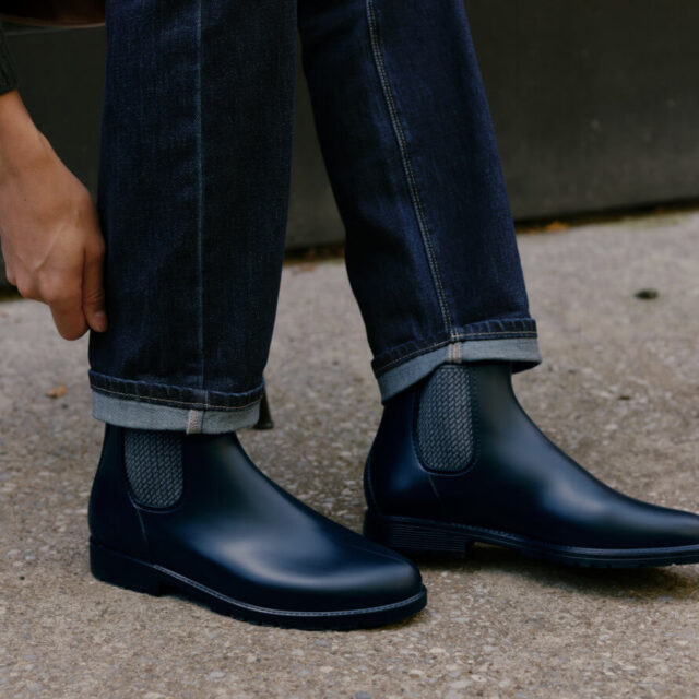 Montlimart - BOOTS MONTPLUIE MARINE JACQUARD