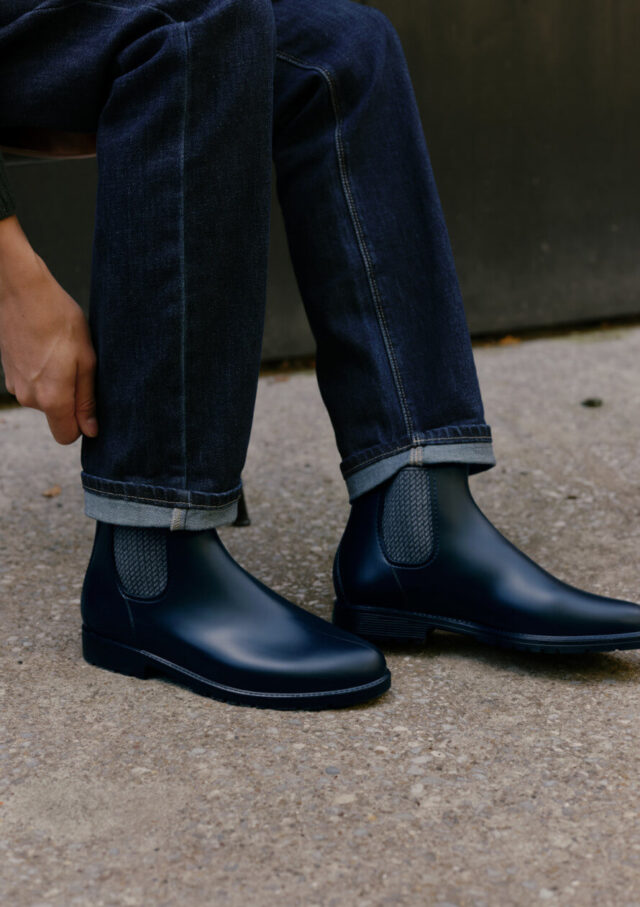 Montlimart - BOOTS MONTPLUIE MARINE JACQUARD