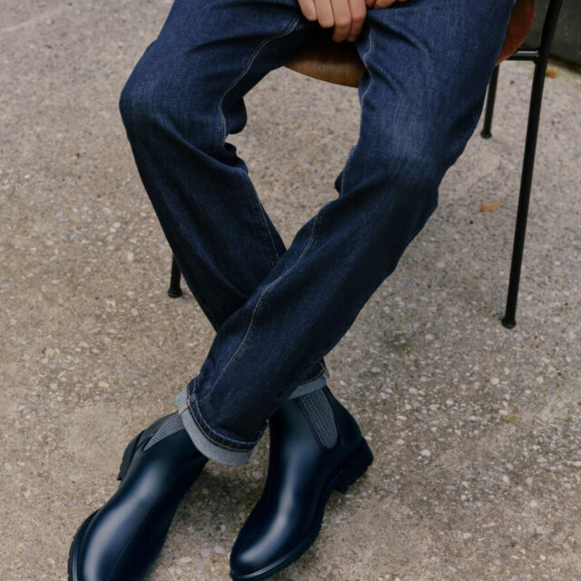 Montlimart - BOOTS MONTPLUIE MARINE JACQUARD