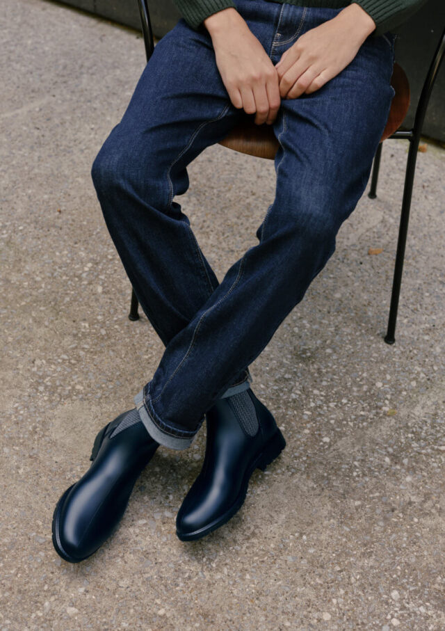 Montlimart - BOOTS MONTPLUIE MARINE JACQUARD