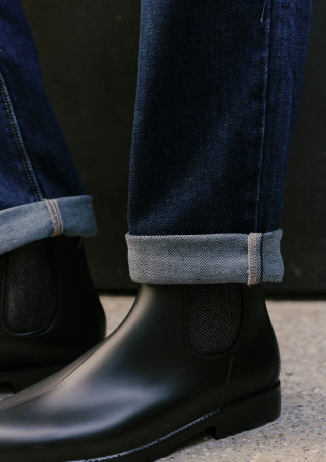 Montlimart - BOOTS MONTPLUIE NOIR CHEVRONS