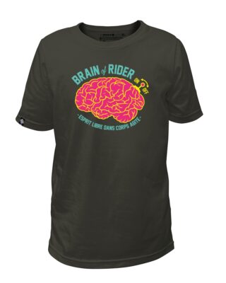 Adrenagliss - BRAIN – TEE SHIRT ENFANT FABRIQUÉ EN FRANCE EN COTON BIO