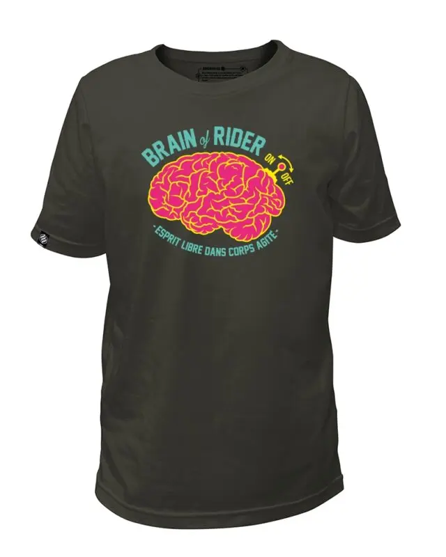 Adrenagliss - BRAIN – TEE SHIRT ENFANT FABRIQUÉ EN FRANCE EN COTON BIO