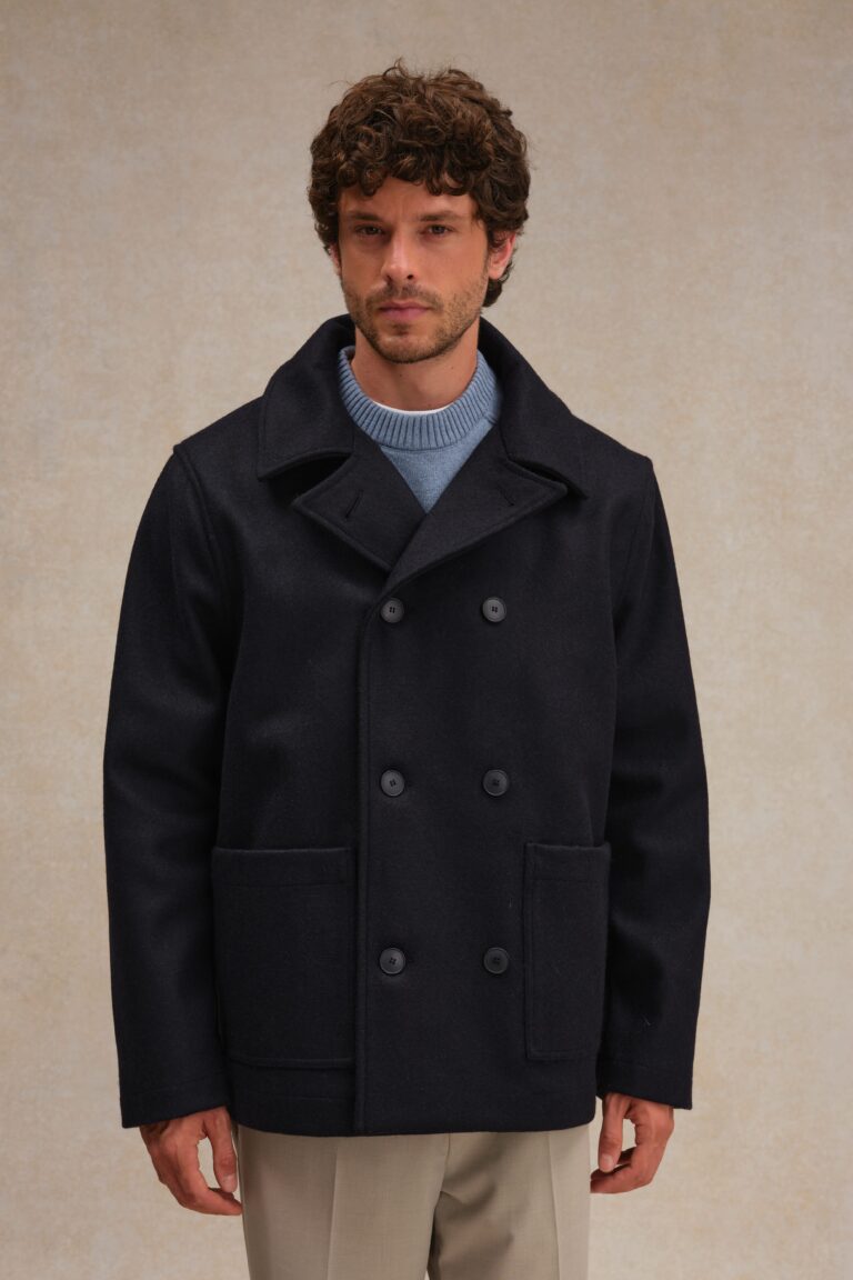 Le Minor - Caban bleu marine pour homme