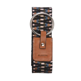 TUSSOR - Ceinture Duo Châtau de Sable Bleu Canard