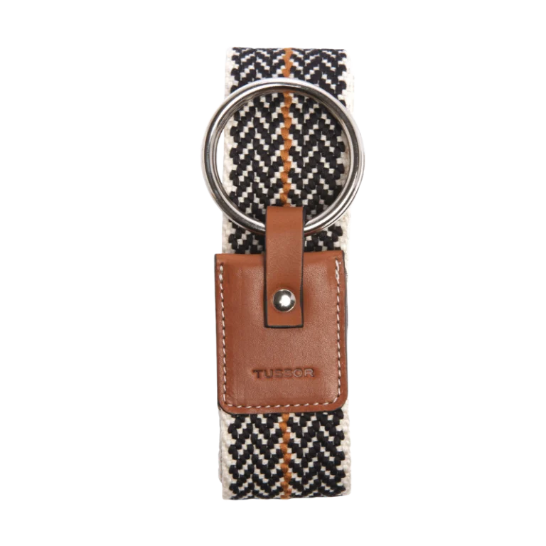 TUSSOR - Ceinture Duo Chevrons Noirs
