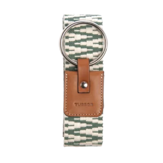 Ceinture Duo Graphique Vert par la marque TUSSOR TUSSOR - Ceinture Duo Graphique Vert