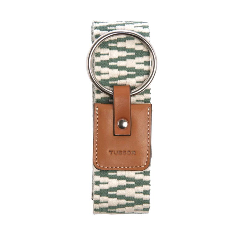 TUSSOR - Ceinture Duo Graphique Vert