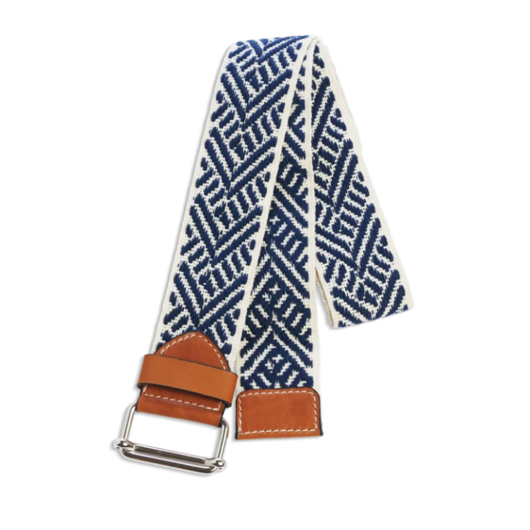 TUSSOR - Ceinture Entrecroisée marine