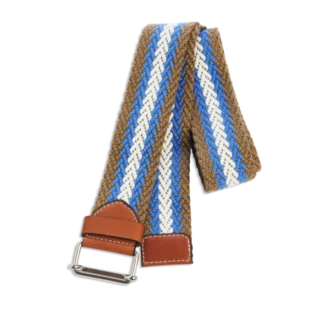 TUSSOR - Ceinture Tribal bleu