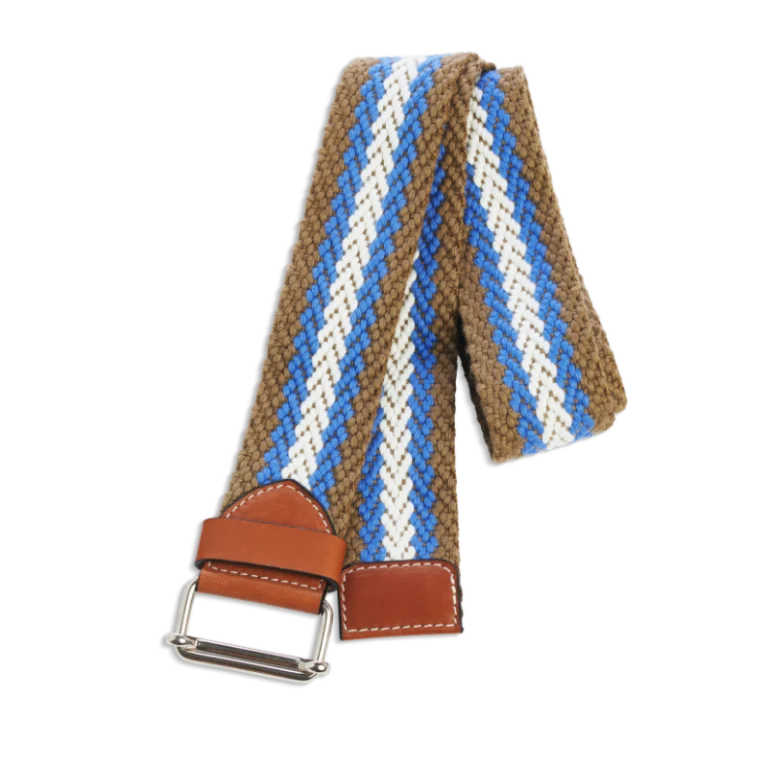 TUSSOR - Ceinture Tribal bleu