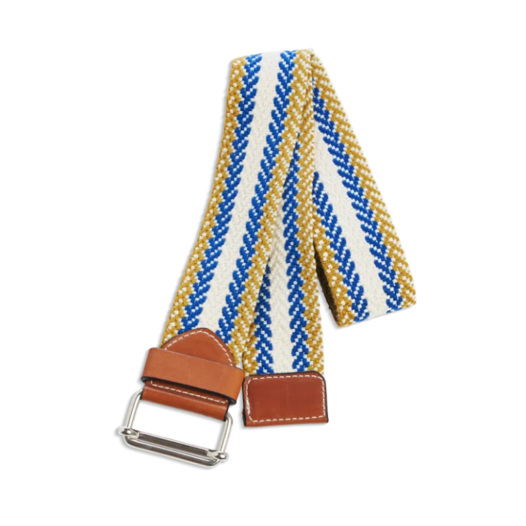 TUSSOR - Ceinture Tribal pain d'épice