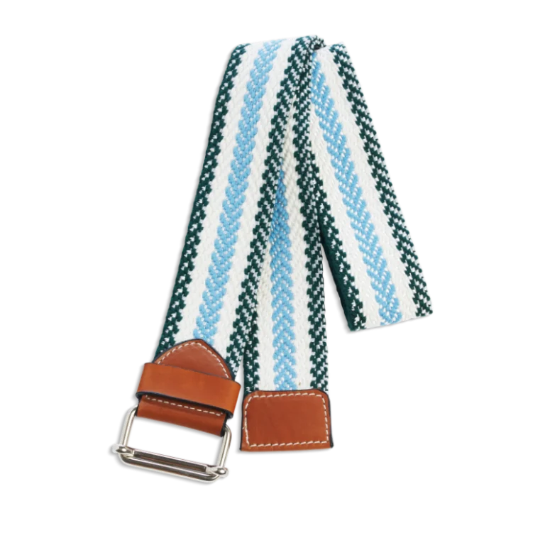 TUSSOR - Ceinture Tribal vert